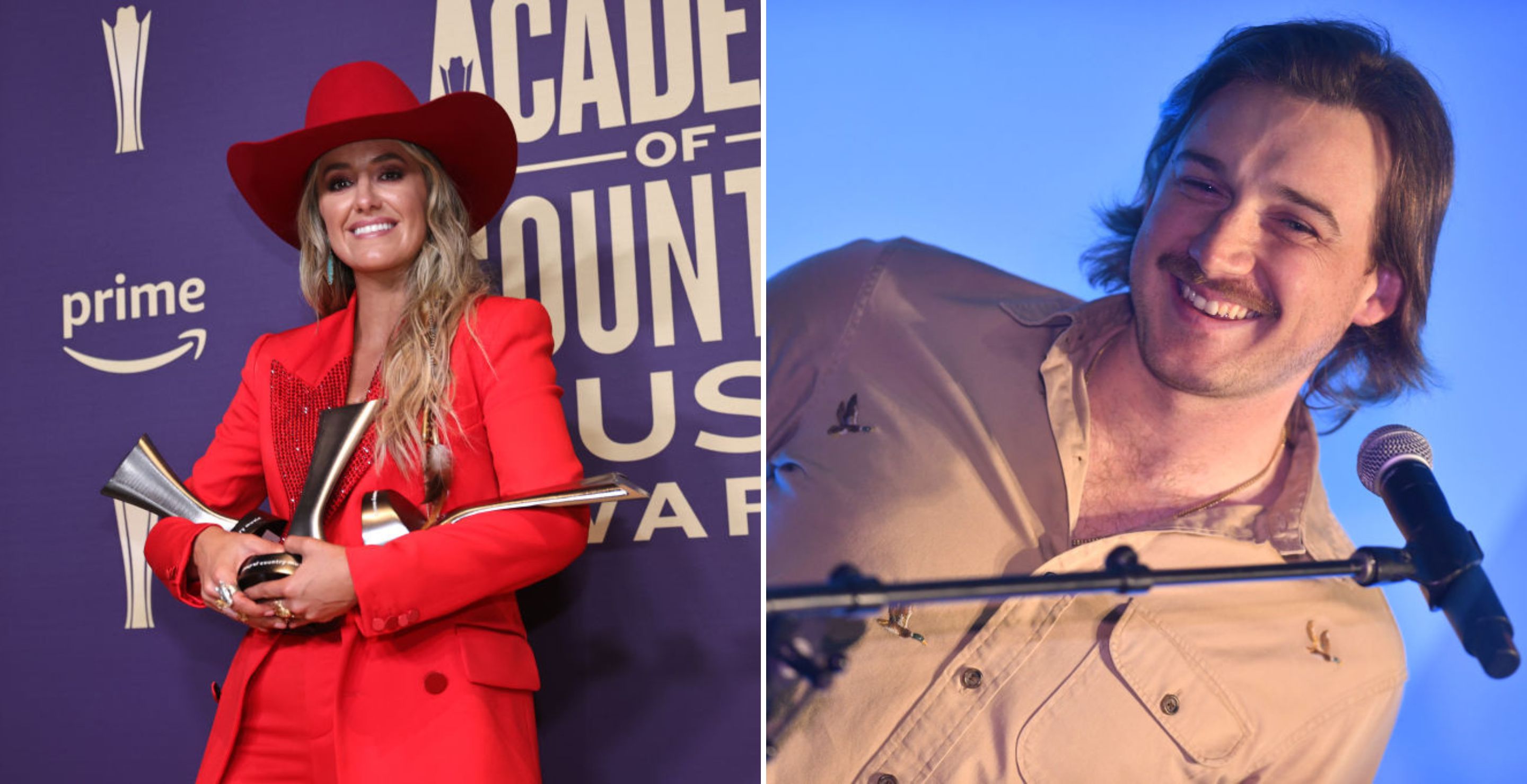 Jaded Morgan Wallen Fans Call Lainey Wilson An 'Industry Plant' After She Wins ACM Entertainer Of The Year
