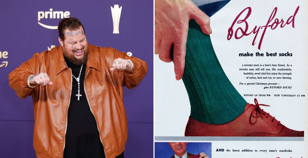 Jelly Roll Says He Only Wears Socks Once Before Throwing Them Out