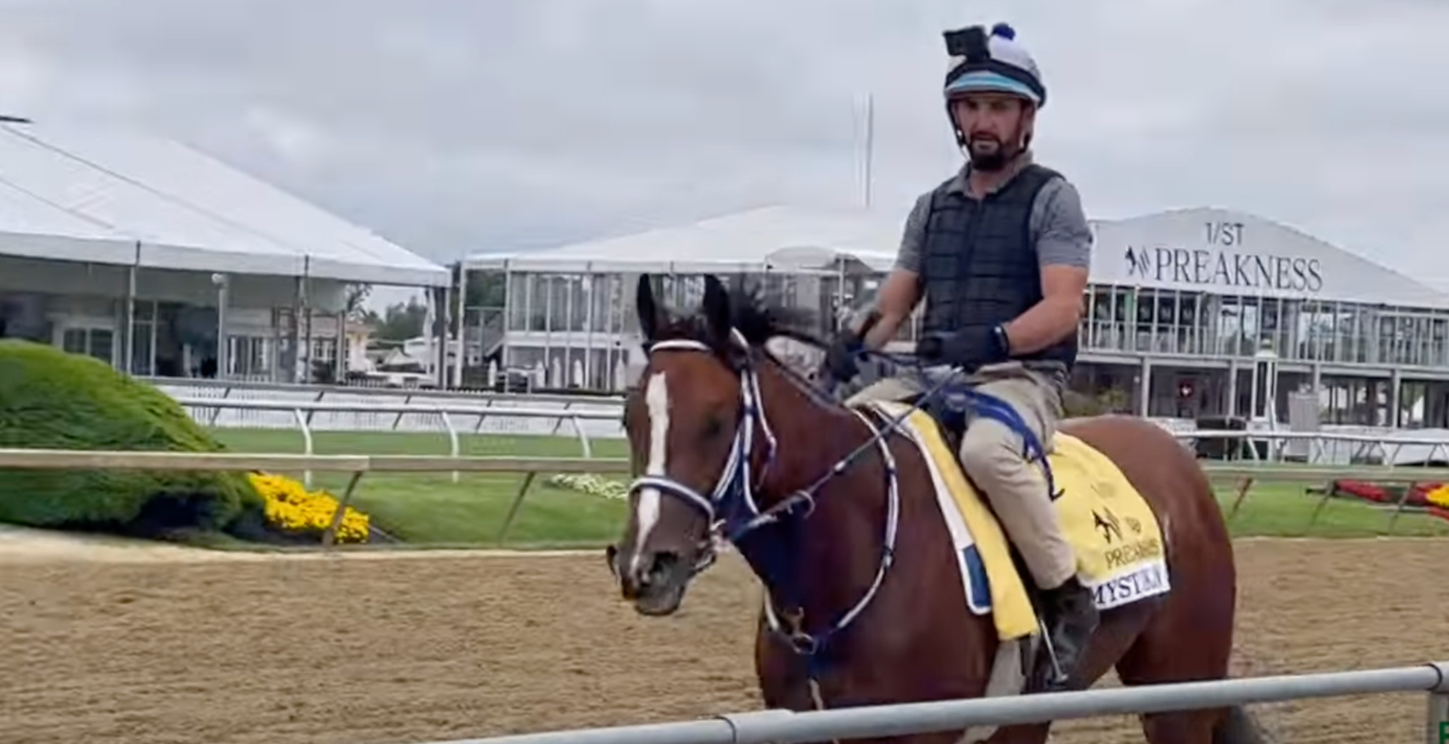 Racing Fans Lament Their Disappointment After Mystic Dan Loses The Preakness Race