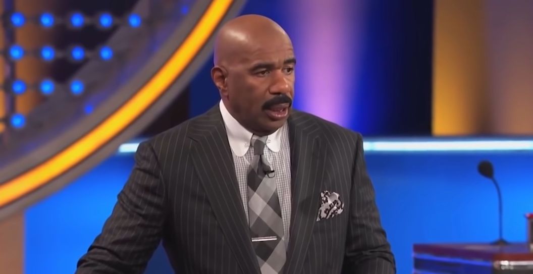 Brutal 'Family Feud' Joke Takes Steve Harvey By Surprise