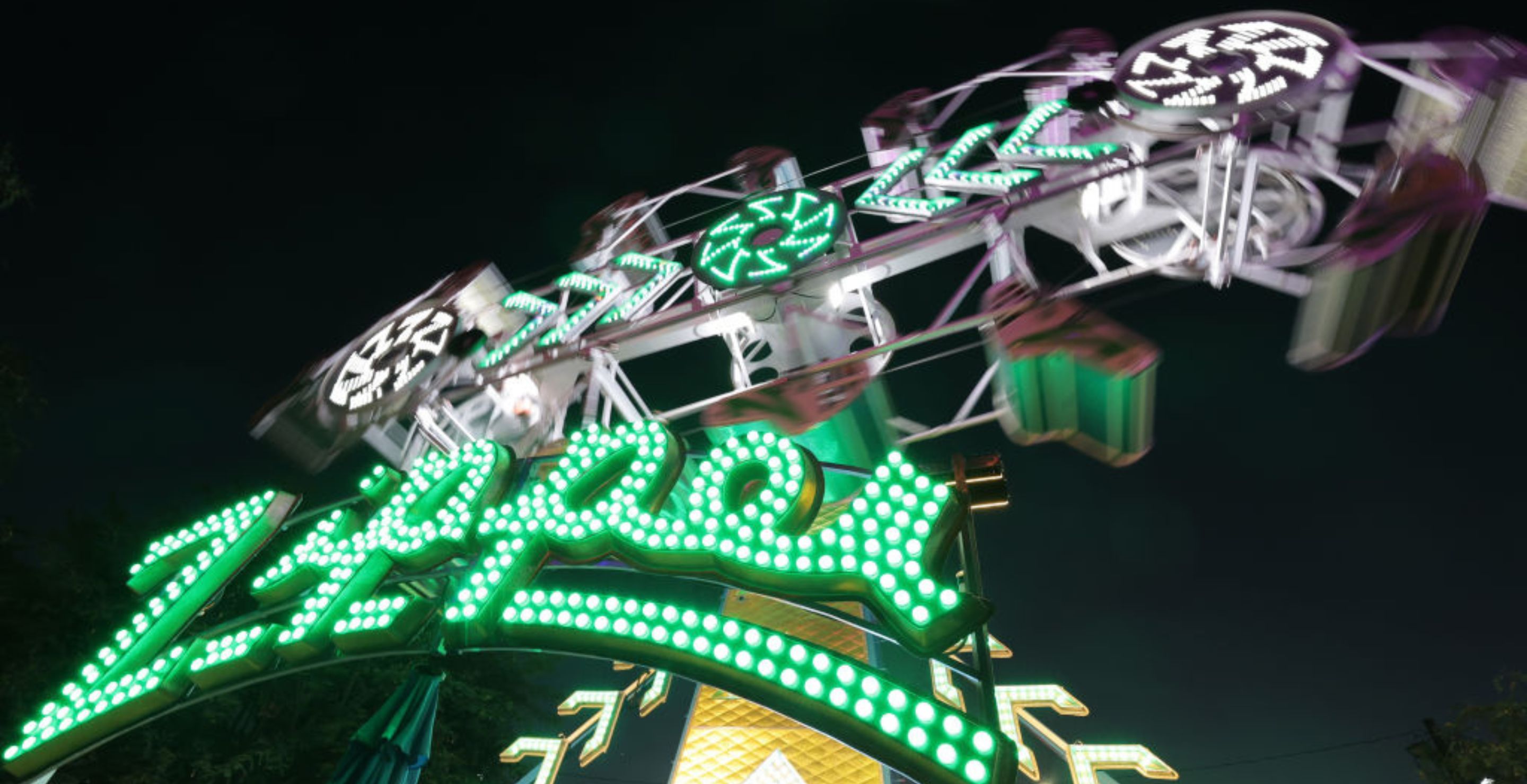 Carnival Ride-Goers Dangle In Mid-Air In Terrifying Moment After Ride Malfunctions