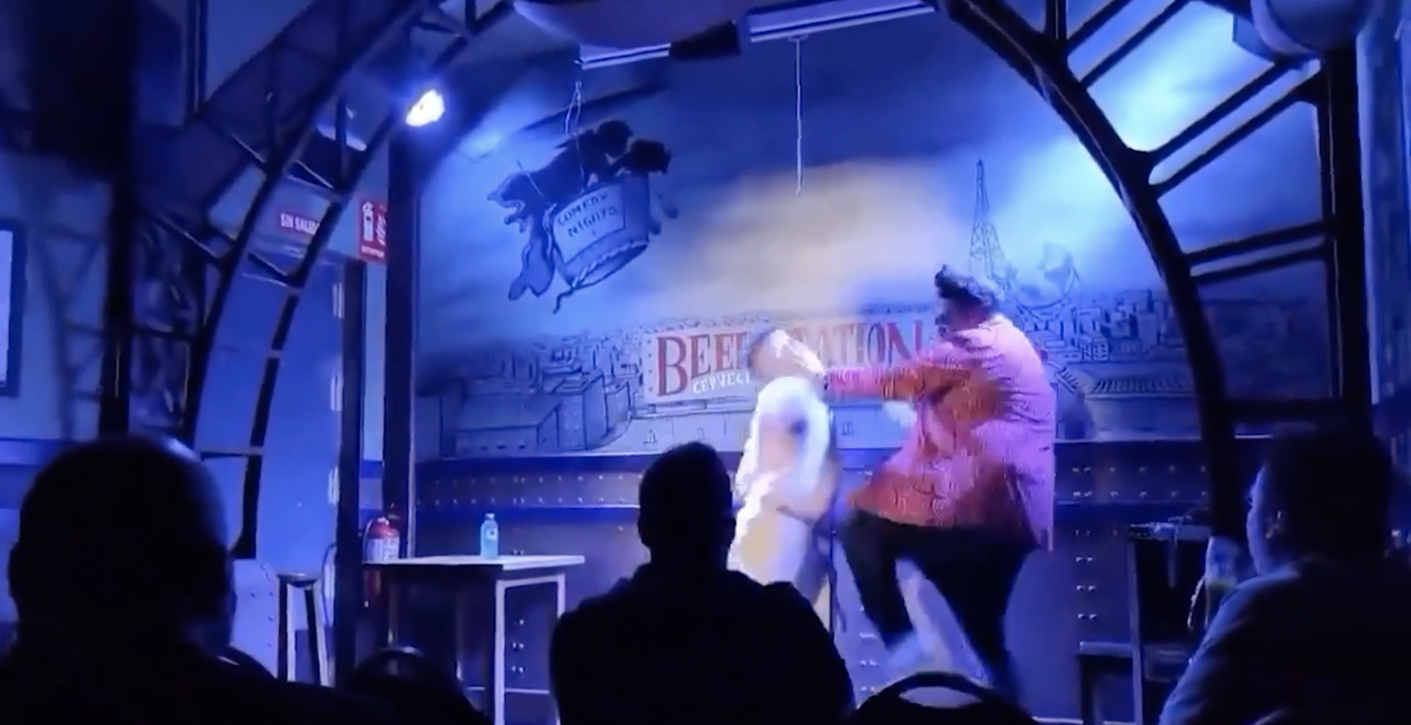 Father Punches Comedian On Stage After Sexual Joke About 3-Month-Old Son