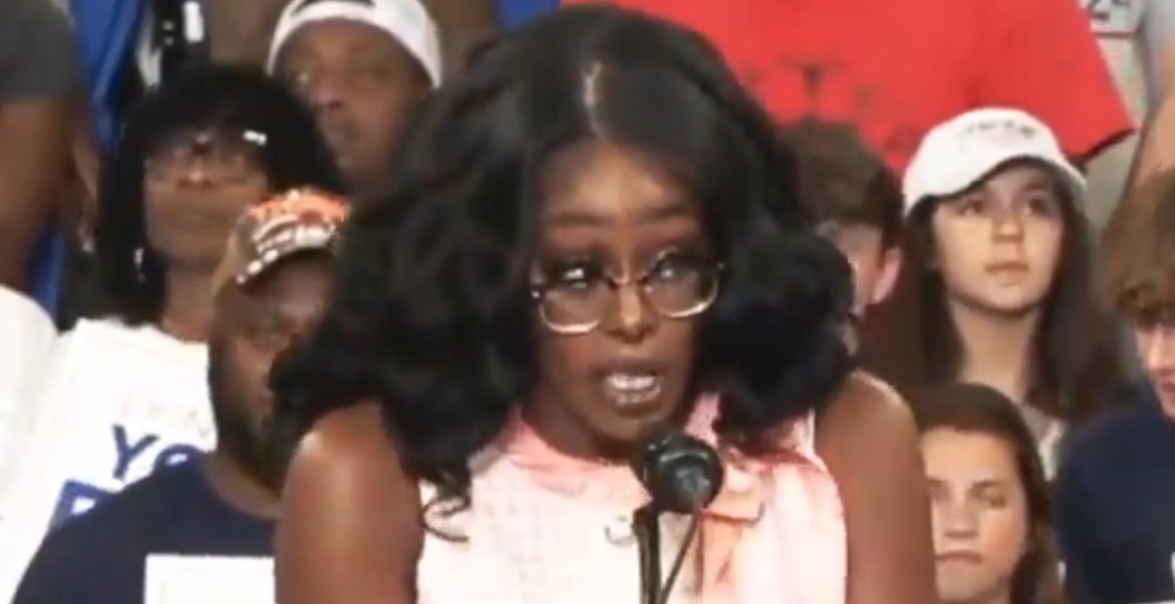 You may have seen her on her social media feed. Georgia activist Michaelah Montgomery recently made a splash at a Donald Trump rally