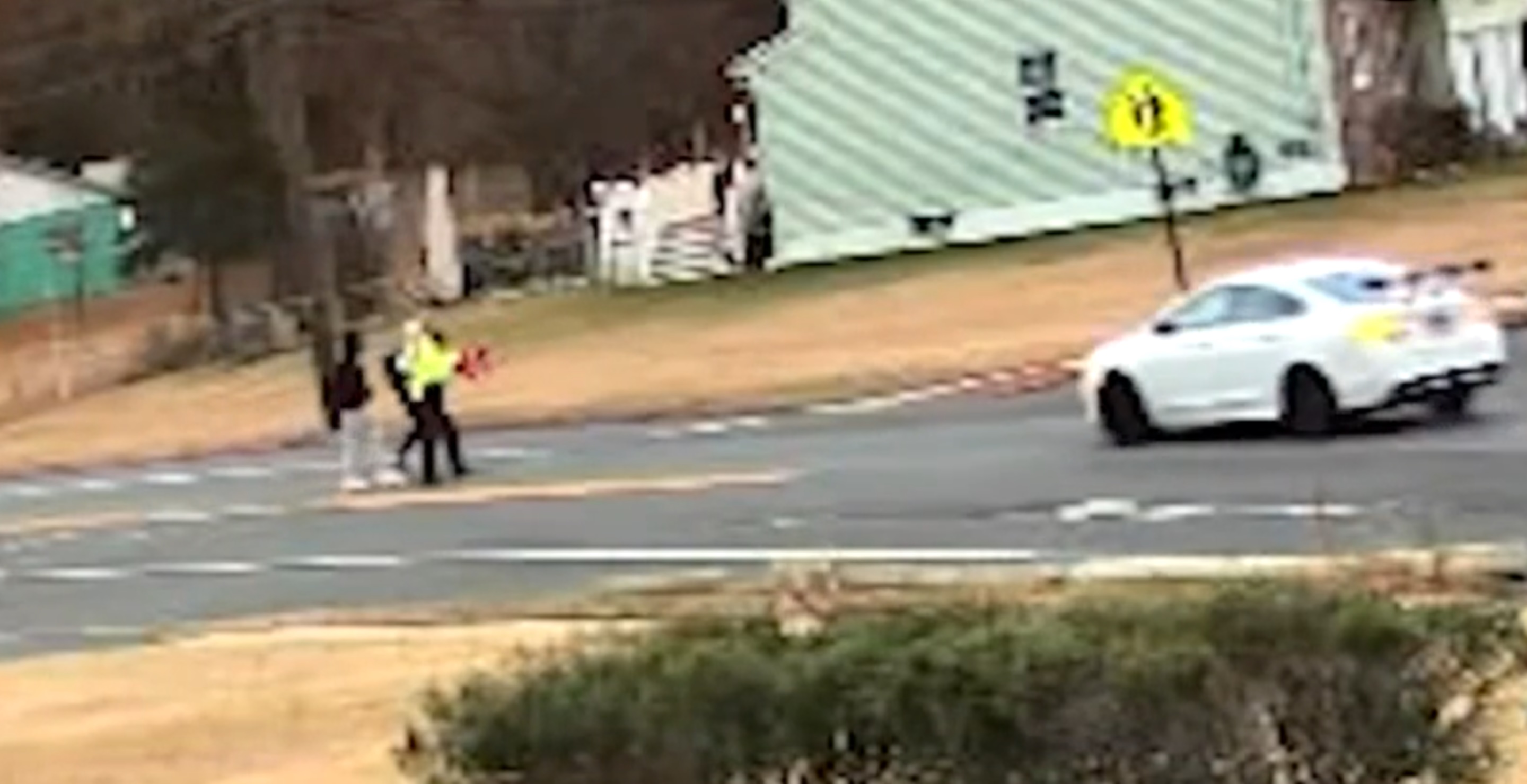Crossing Guard Dies After Driver Allegedly Ignores Stop Sign He Was Holding