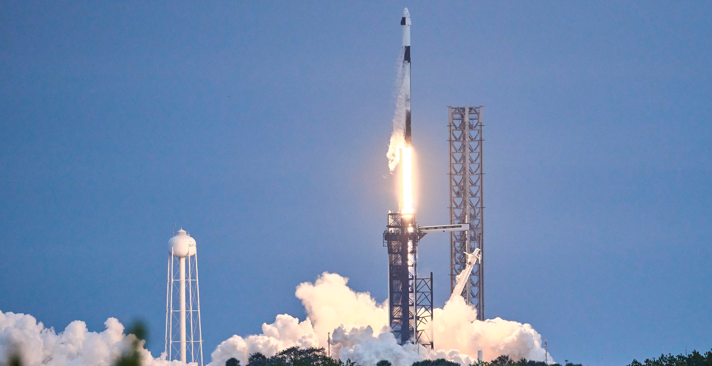 Warehouse Owner Shocked To Find Piece Of SpaceX Rocket In Backyard
