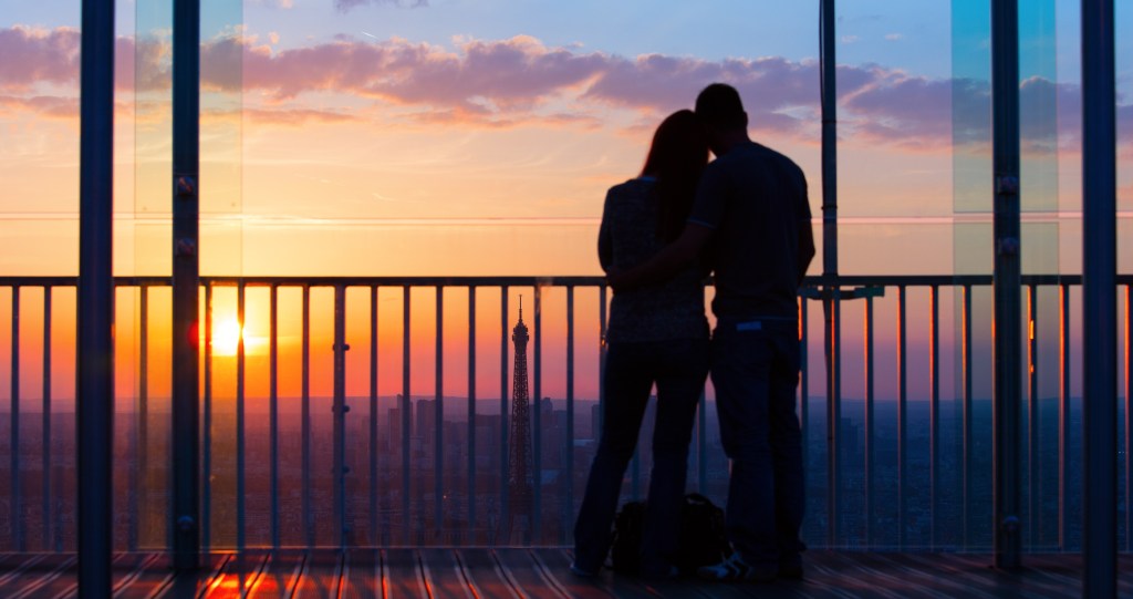 Valentine's Day on a budget watch a sunset together