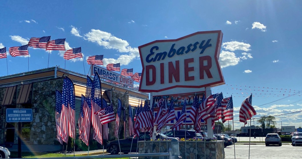 most patriotic diner in the country is in New York