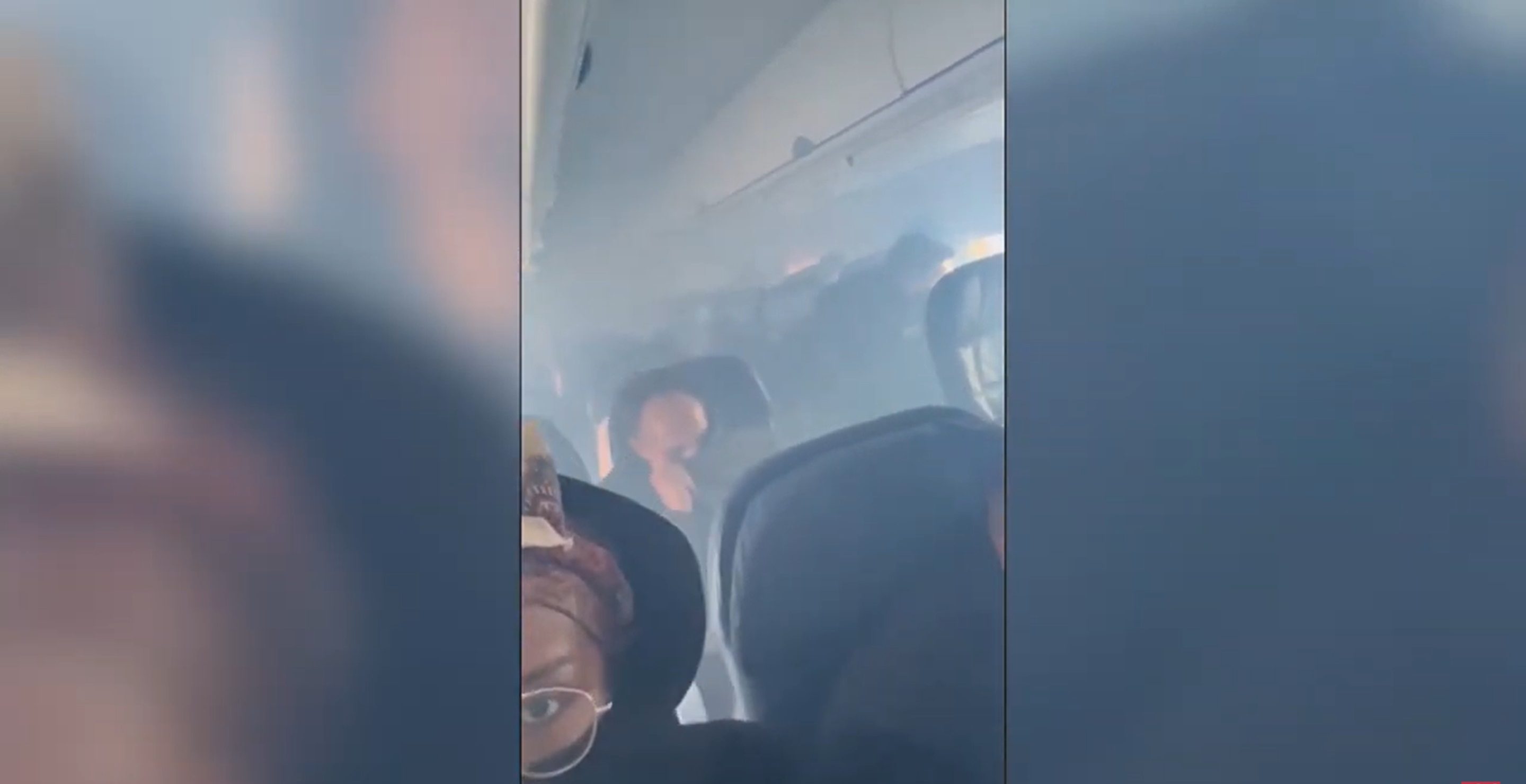 Plane, smoke, video