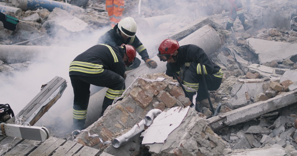 Elderly Woman Survives A Building Collapsing On Her