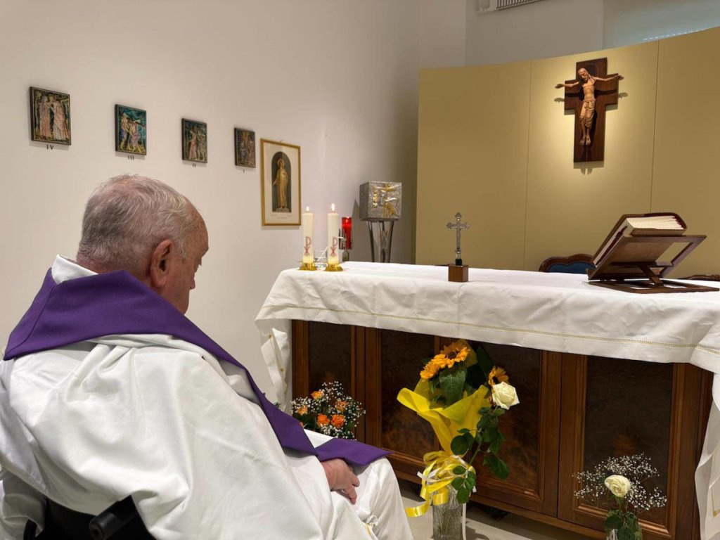 First Image Of Pope Francis Since Health Woes Surfaces
