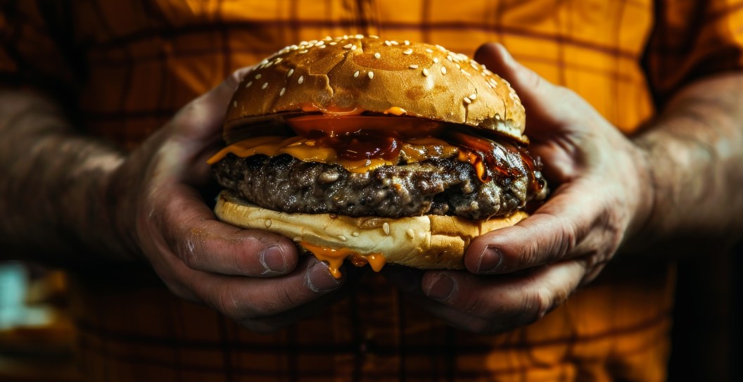 Man Rushed To ER After Eating A Burger Too Fast