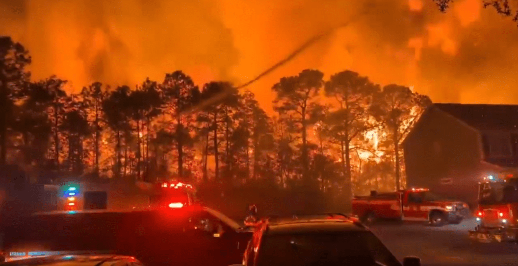Over 170 Wildfires Burn Across North & South Carolina As Governor Declares State Of Emergency