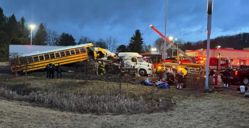 Bus crash, Pennsylvania