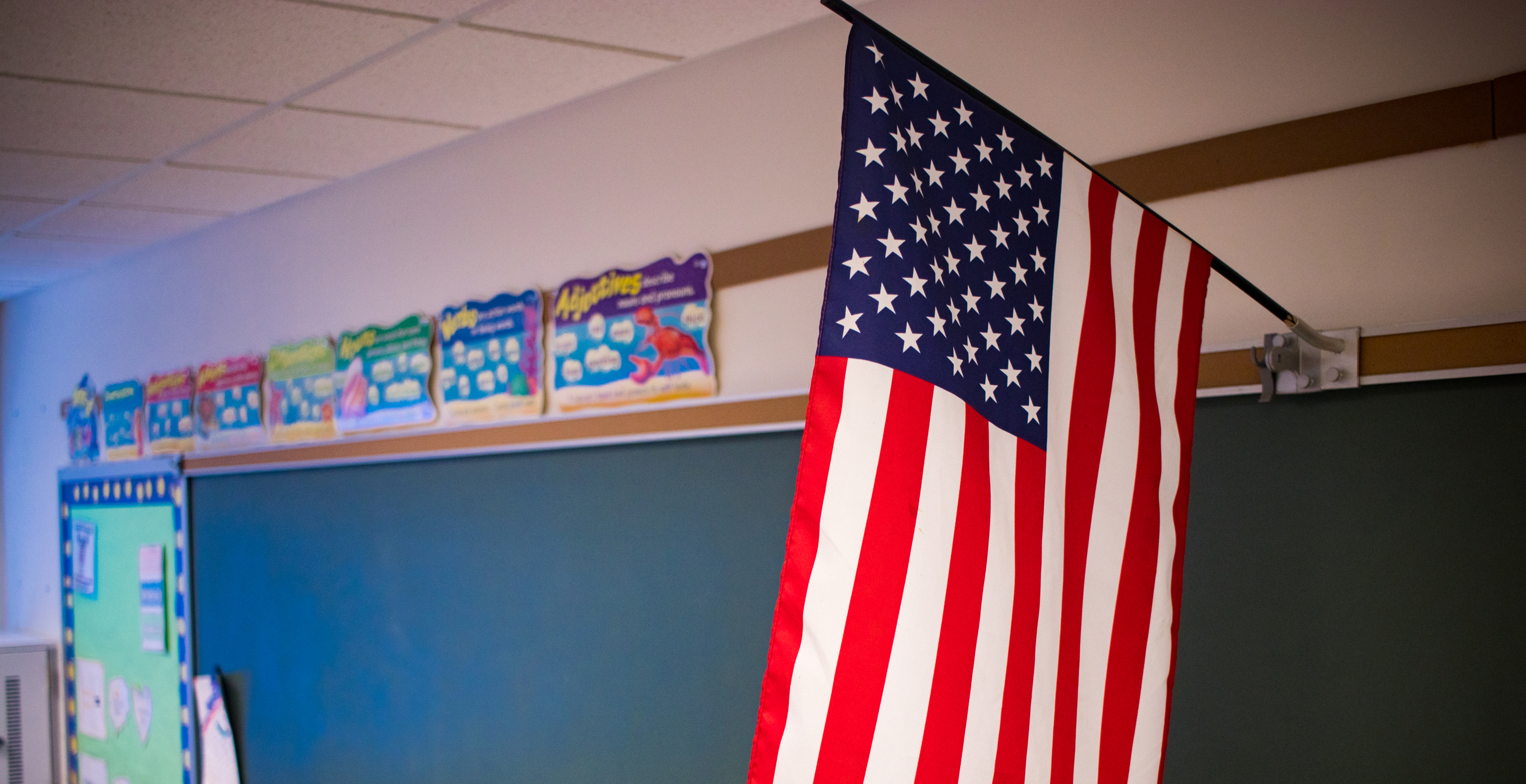 Student Sues School After Claiming He Was Suspended For Asking Why Classrooms Didn't Have American Flags