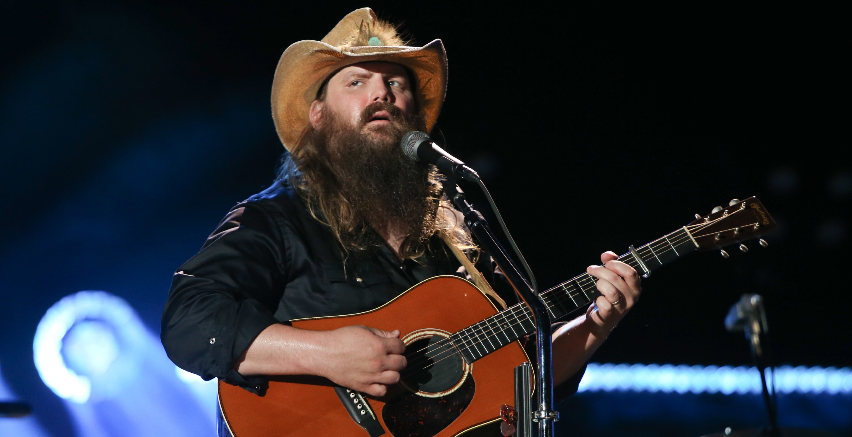 Chris Stapleton Experiences A Career First On Stage, And It's The Sweetest