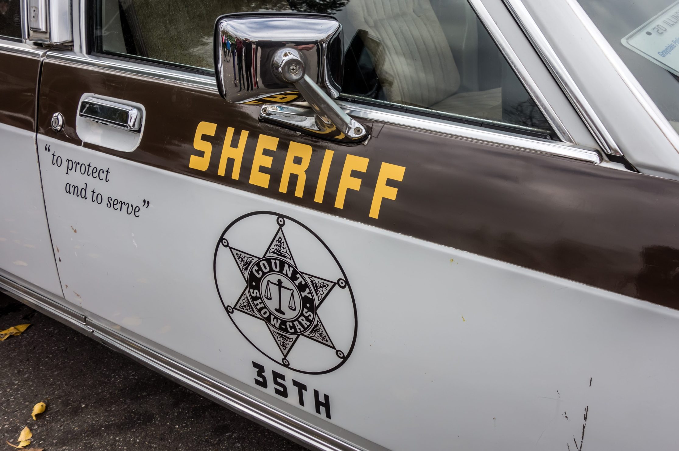 County Sheriff Car