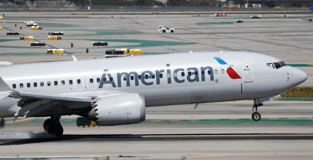 American Airlines airplane