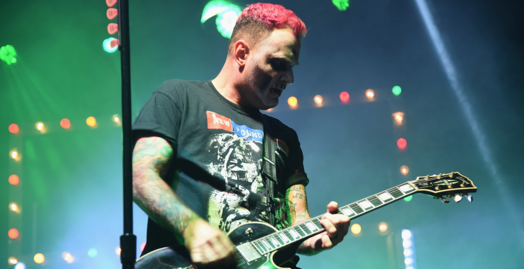 New Found Glory guitarist Chad Gilbert