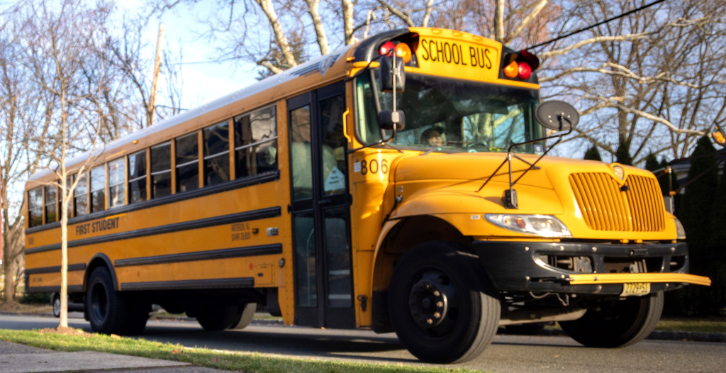 Shocking Moment Michigan School Bus Crashes Into Ditch After Road "Gave ...