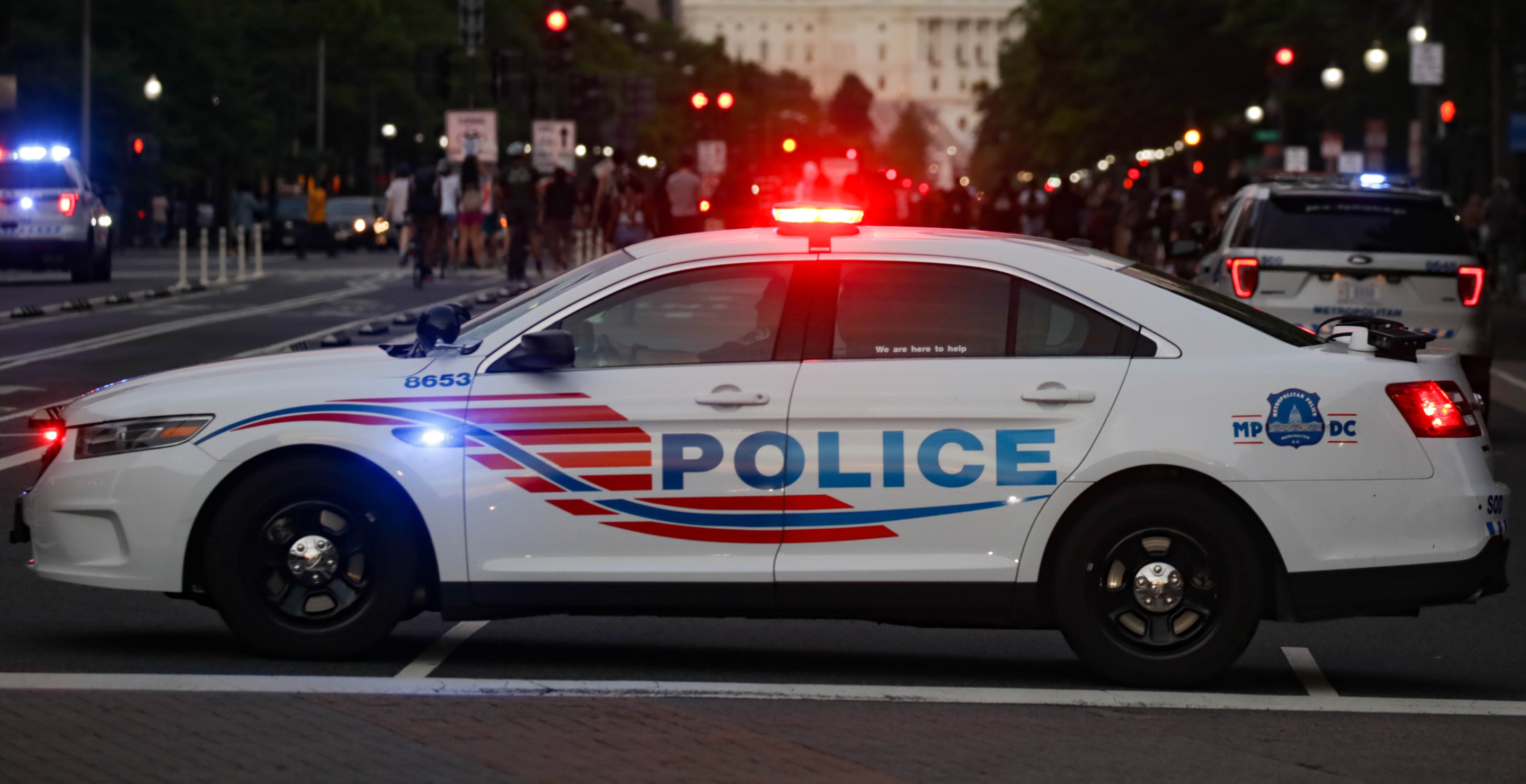 police car