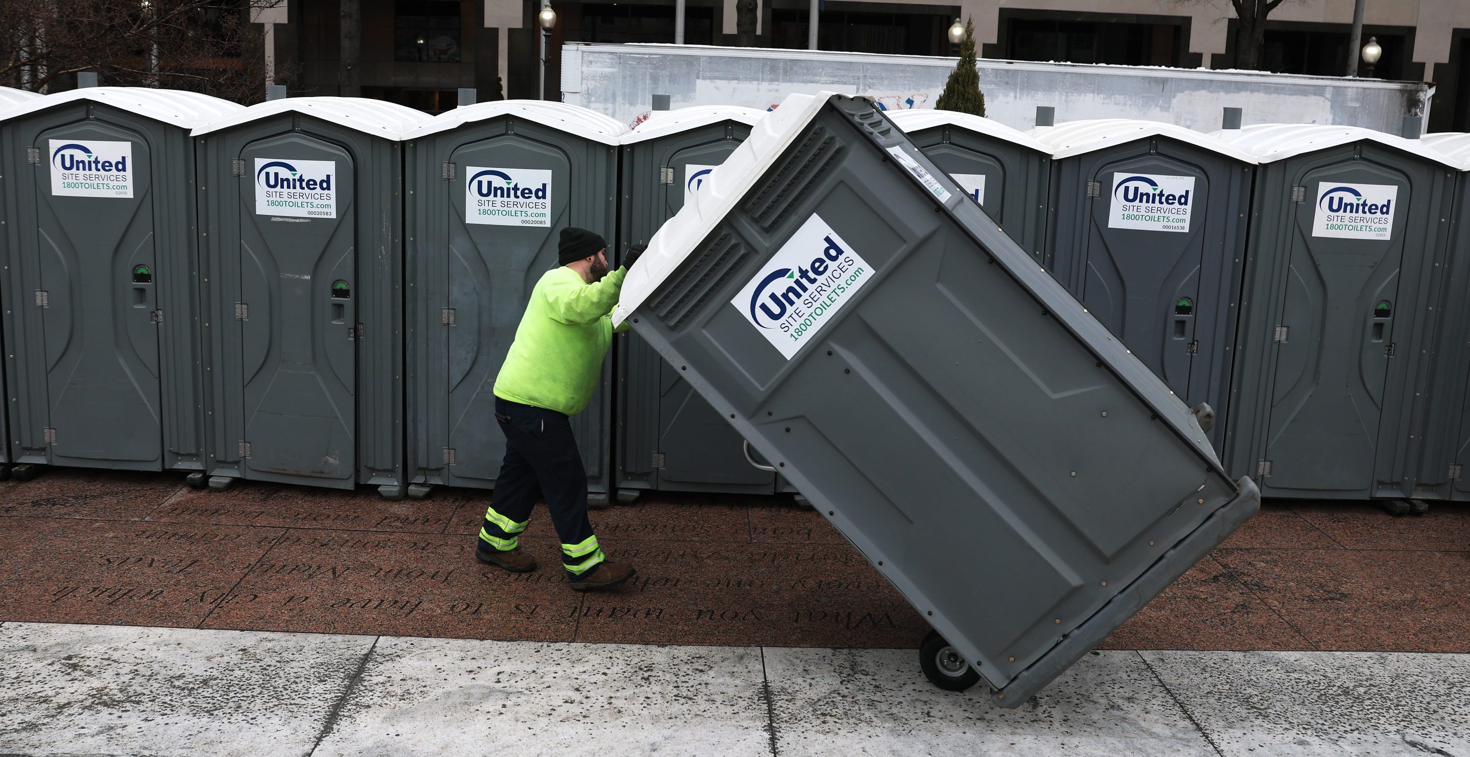 portable toilet