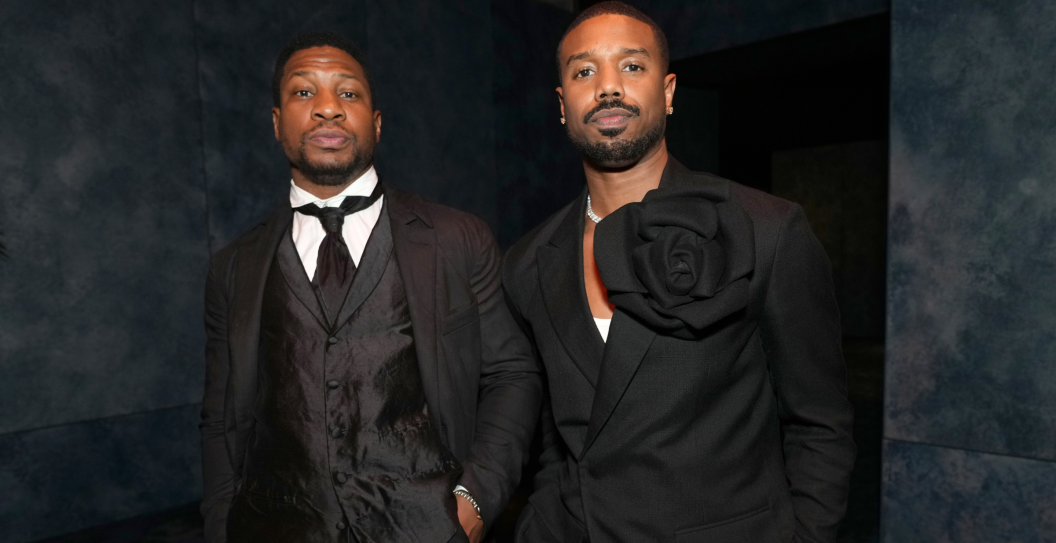 Jonathan Majors and Michael B Jordan