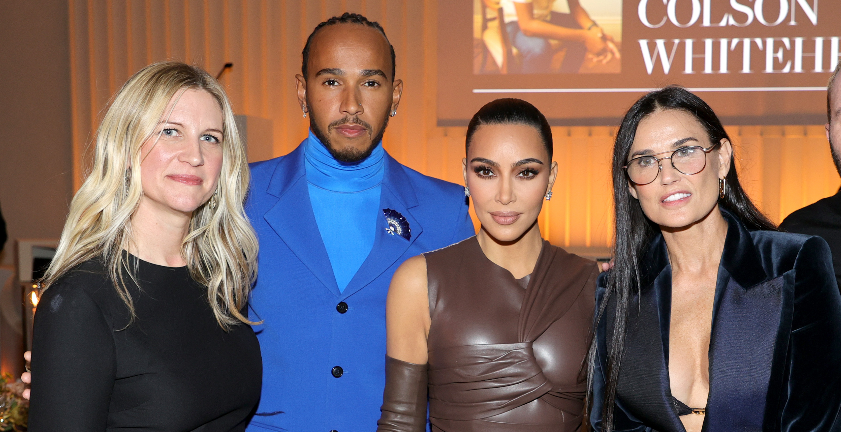 Lewis Hamilton and Kim Kardashian