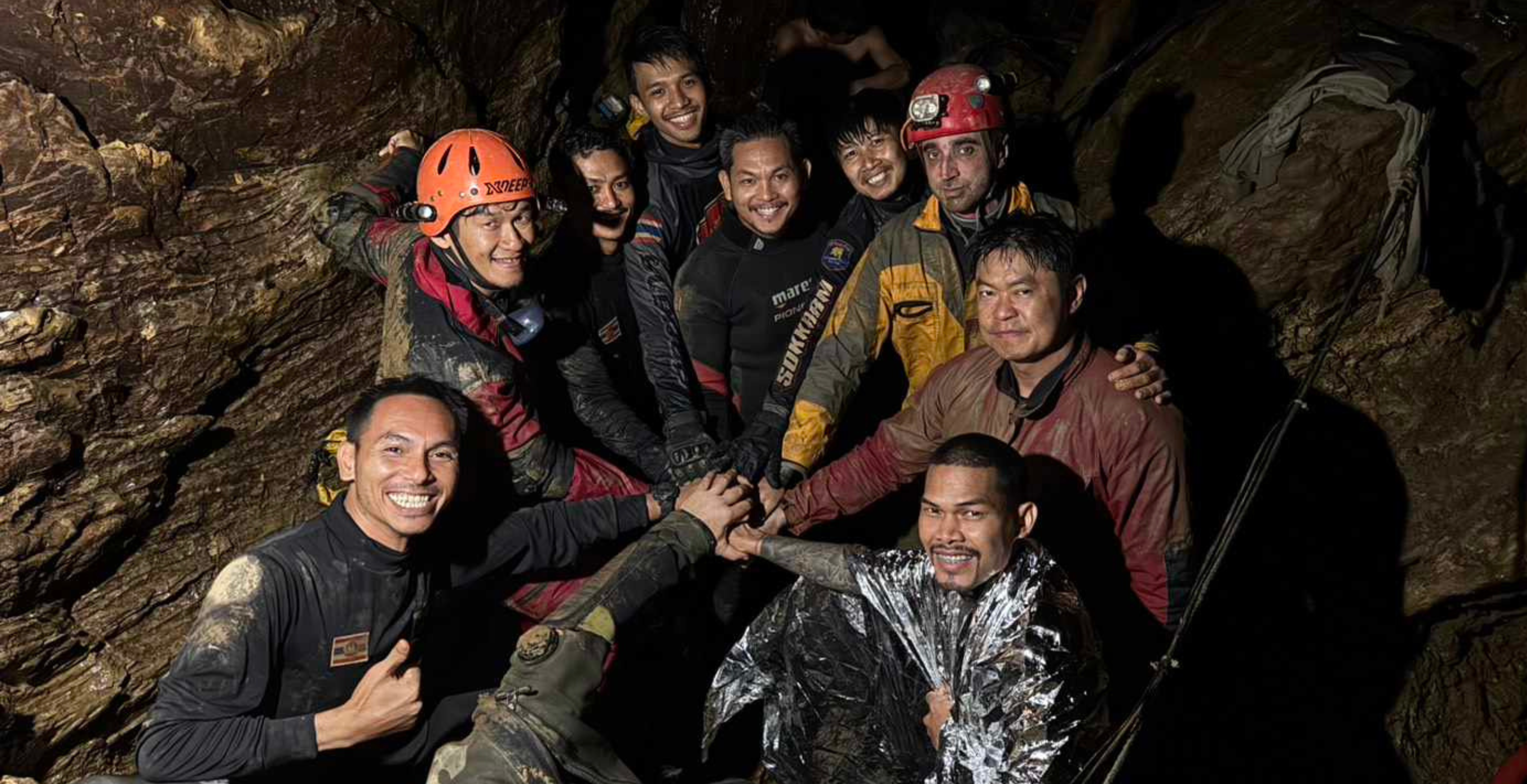 Five Men Rescued After 10 Days Trapped in Flooded Cave, Two Still Missing