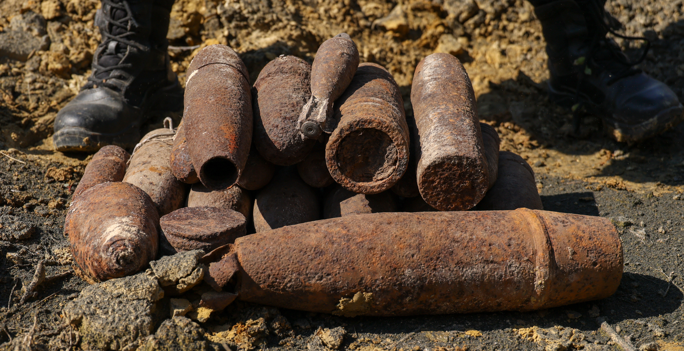 WWII Shells, Bomb Squad