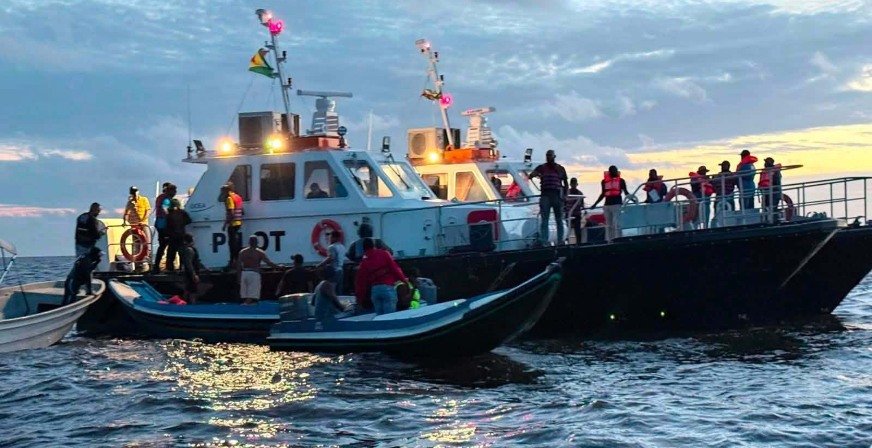 Passenger Ferry Sinks, Guyana