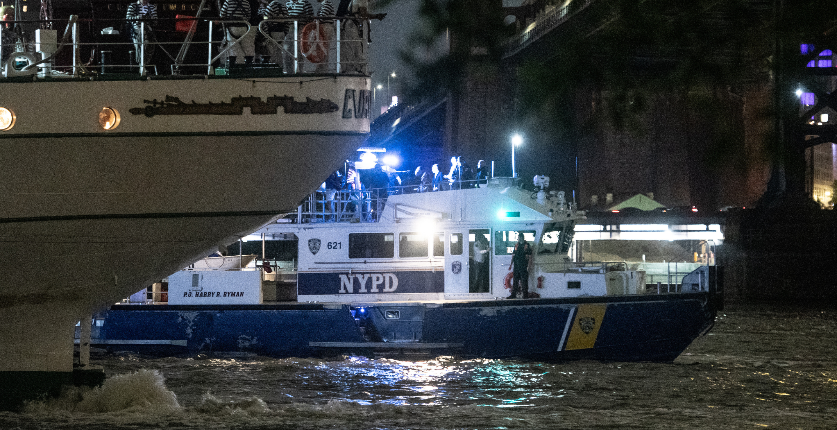 New York Police Department Boat