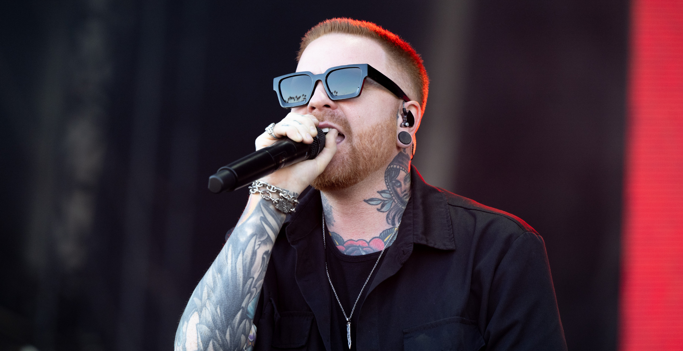 Rock Band Singer Matty Mullins