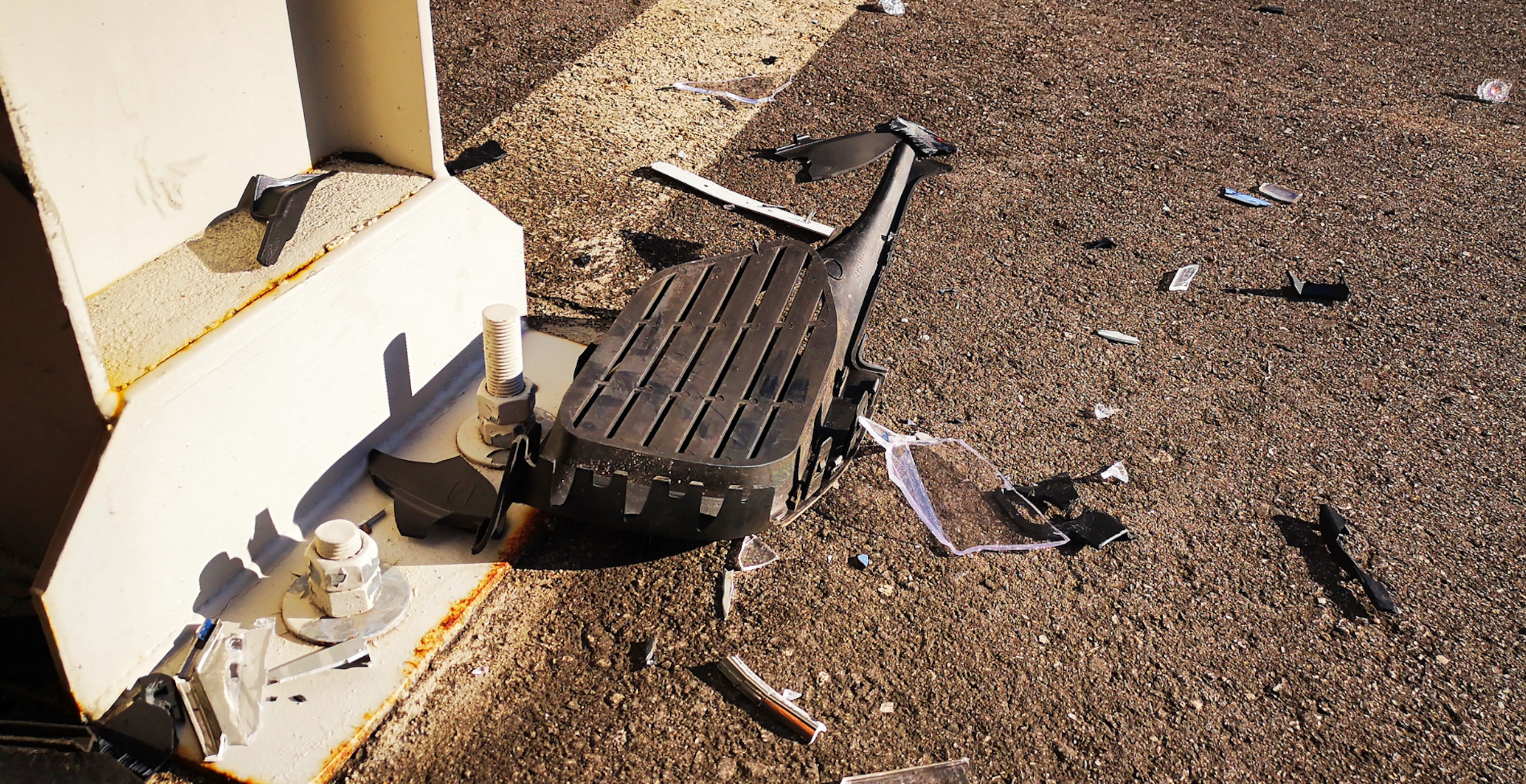 BMW Plows Through Florida Hair Salon, Pinning Three People Against Counter