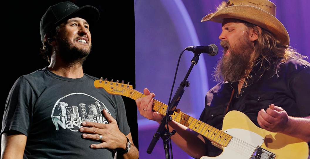 Luke Bryan Says He Was Falling in Love With Chris Stapleton During Intimate Duet