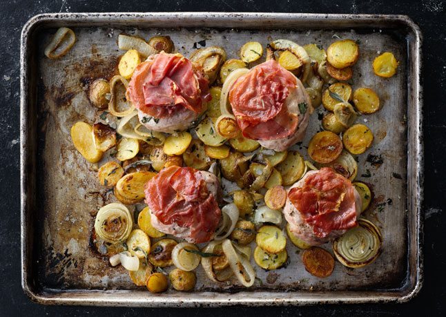 pork-saltimbocca-sheet pan