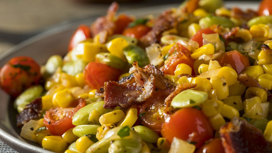 succotash-with-bacon-and-tomatoes