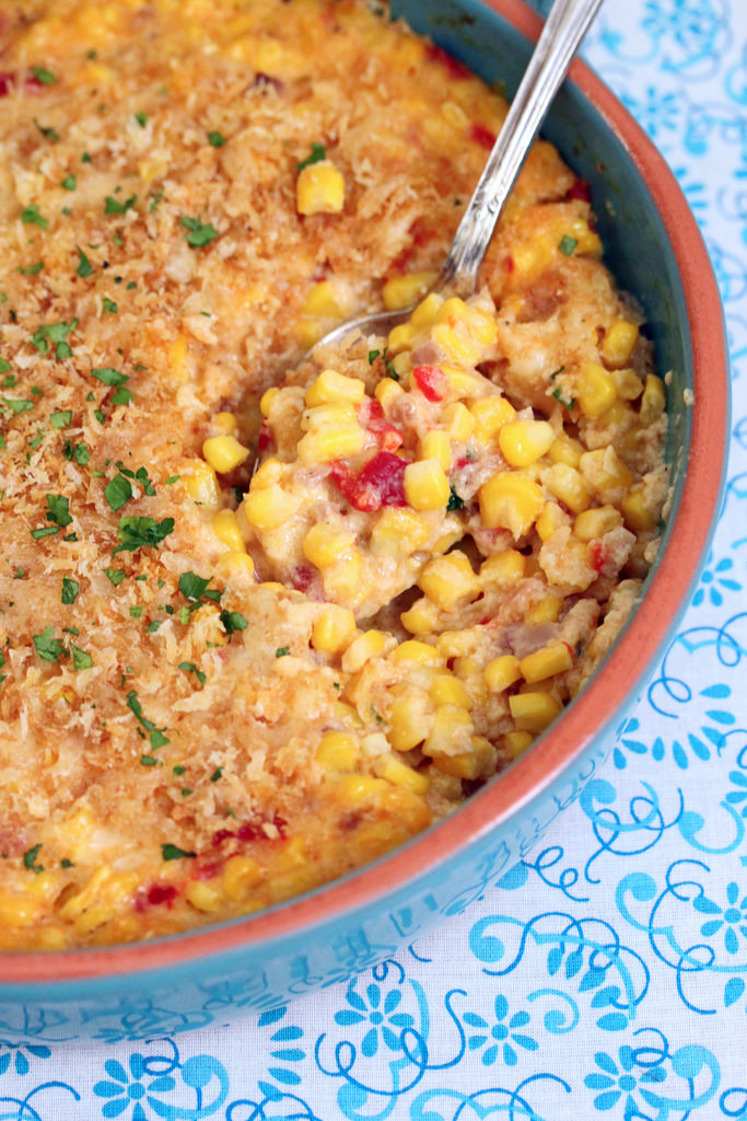 pimento cheese scalloped corn