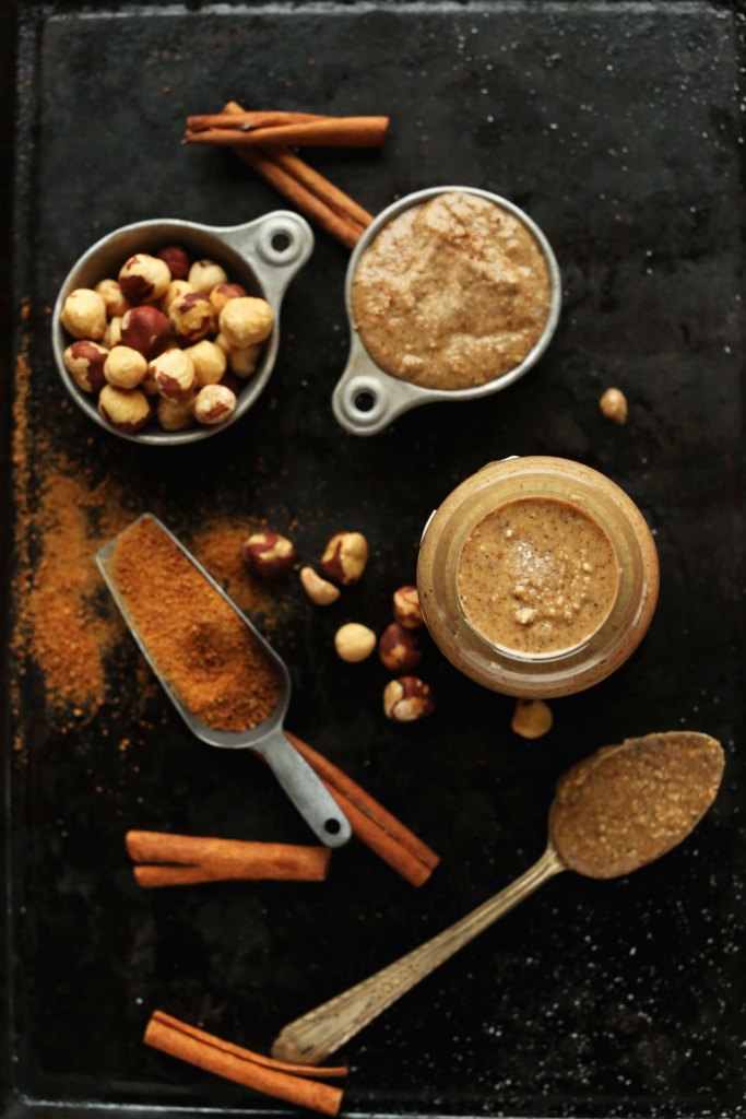 CREAMY-Cinnamon-Hazelnut-Butter-in-just-3-ingredients-and-20-minutes-vegan-glutenfree-hazelnuts-nutbutter-healthy