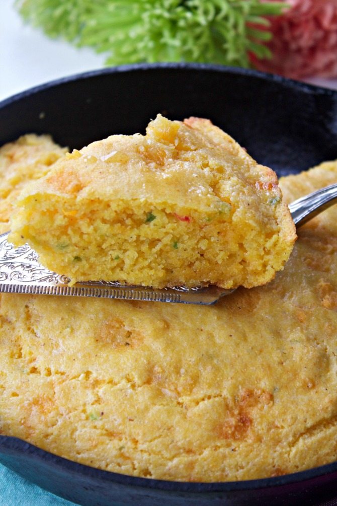 Pimento Cheese Corn-Bread