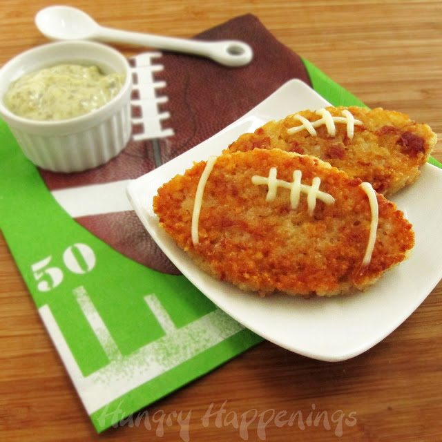 asiago football fritters