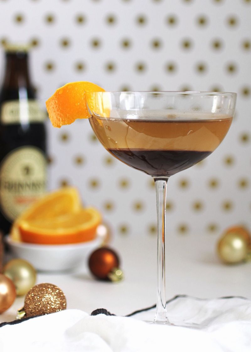 chocolate champagne cocktail