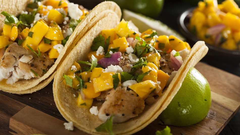 Tilapia-Tacos-with-Mango-Salsa, food trends
