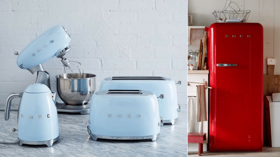 Nostalgia Blue Kitchen Appliances