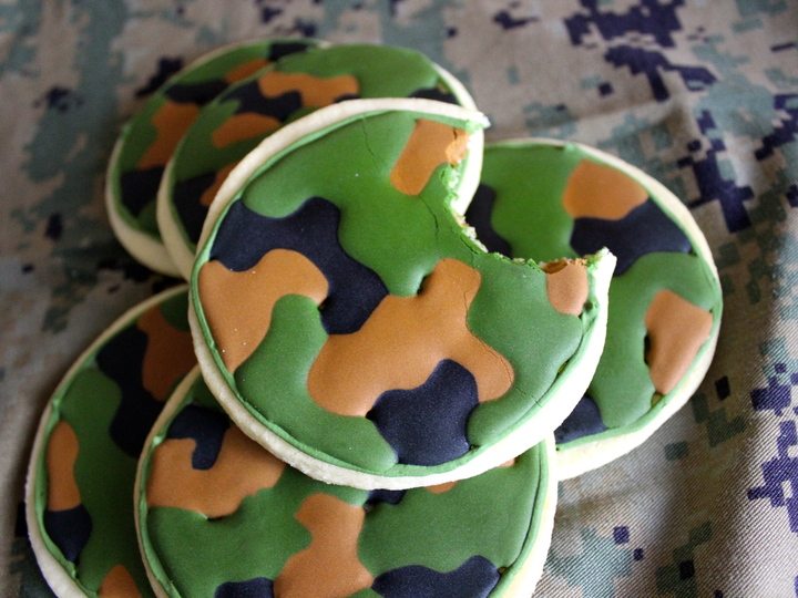 camouflage-cookies