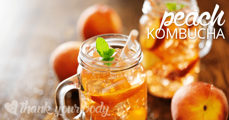 kombucha-recipes-homemade-peach