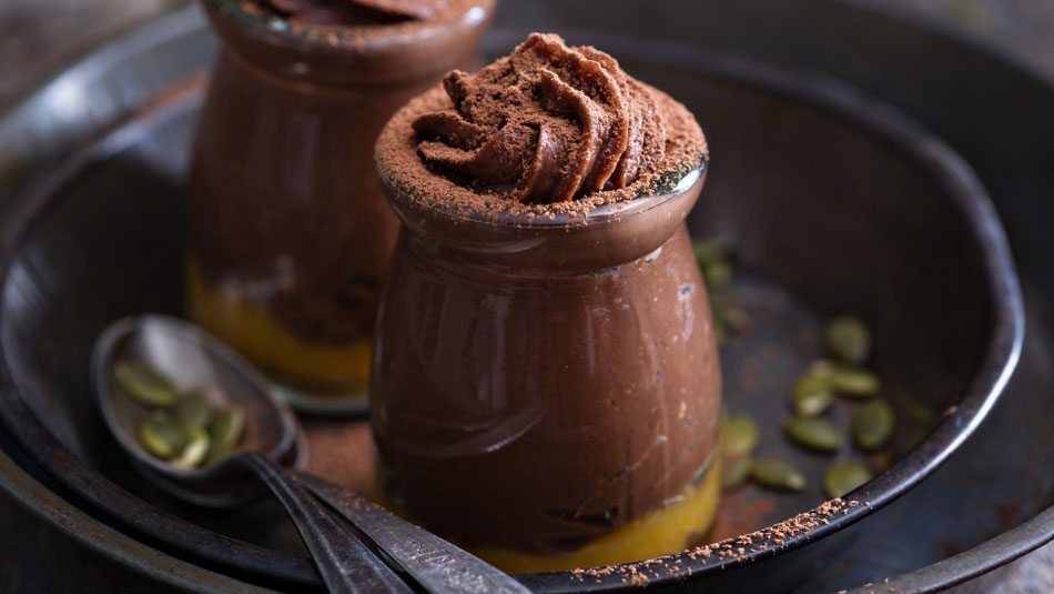 Pumpkin Chocolate Mousse