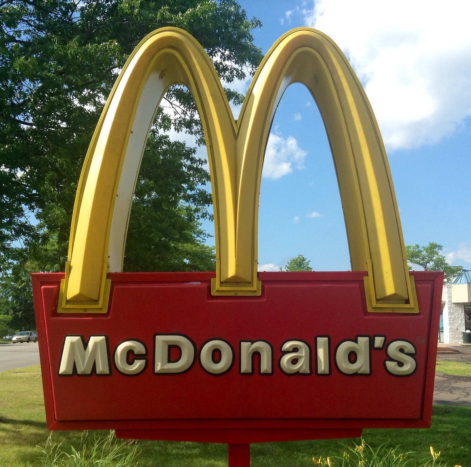 McDonalds Logo Message