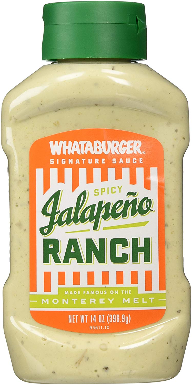 Jalapeno Spicy Ranch, Whataburger, 14.5 OZ., (Pack of 2)