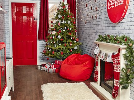 Inside Coca-Cola Christmas Truck