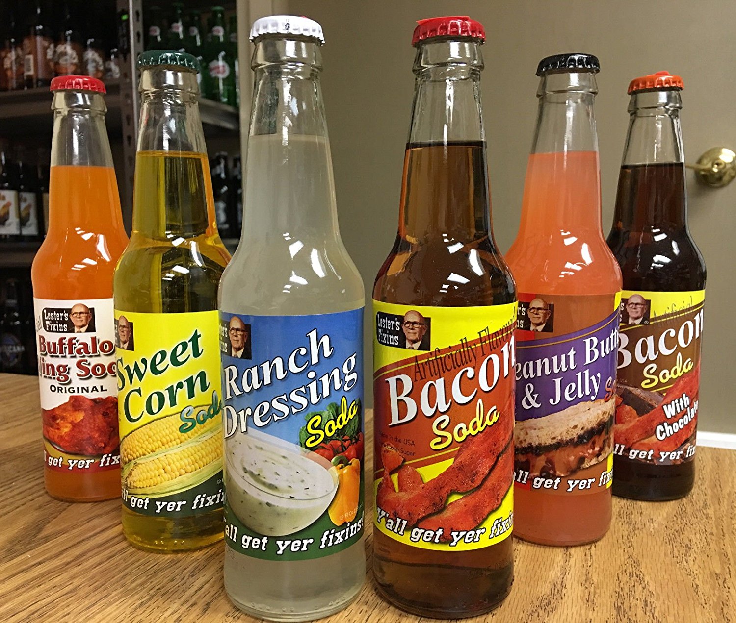 This Gross Six-Pack Includes Bacon Soda and Ranch Dressing Soda This Gross Six-Pack Includes Bacon Soda and Ranch Dressing Soda